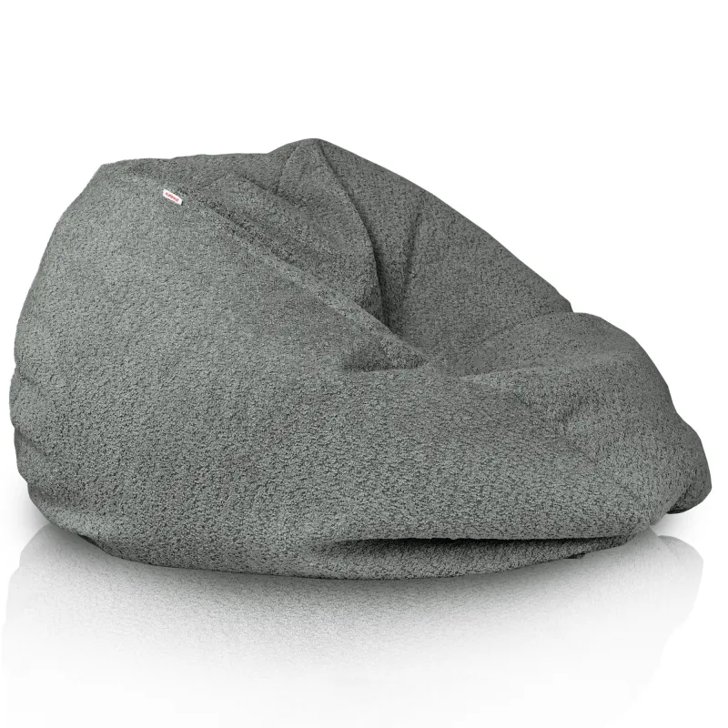 Poltrona Pouf Sacco L per bambini - Tessuto Bouclè – vista 56