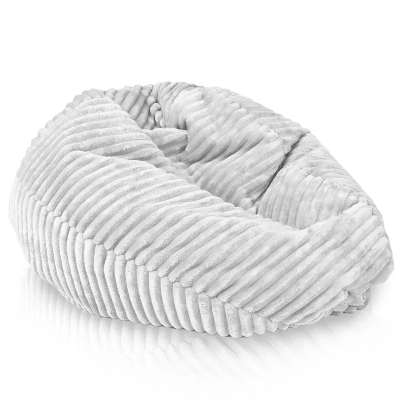 Poltrona Pouf Sacco L per bambini - Velluto a Coste Stripe – vista 8