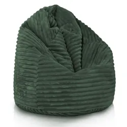 Fodera Di Pouf Sacco - Velluto A Coste Larghe