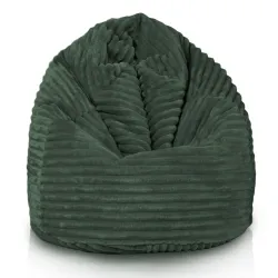 Poltrona Pouf Sacco L per bambini - Velluto a Coste Stripe – vista 12