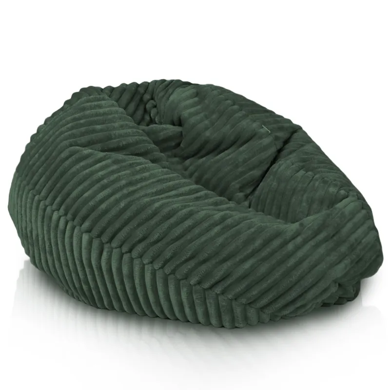 Poltrona Pouf Sacco L per bambini - Velluto a Coste Stripe – vista 13