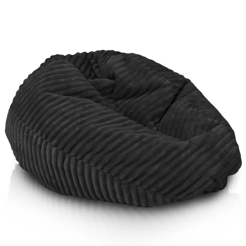 Poltrona Pouf Sacco L per bambini - Velluto a Coste Stripe – vista 18