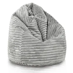 Fodera Di Pouf Sacco - Velluto A Coste Larghe