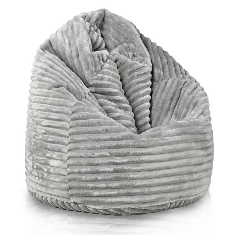 Poltrona Pouf Sacco L per bambini - Velluto a Coste Stripe – vista 26