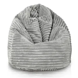 Poltrona Pouf Sacco L per bambini - Velluto a Coste Stripe – vista 27