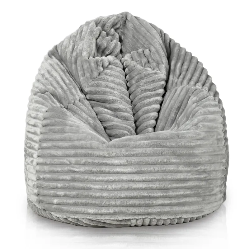 Poltrona Pouf Sacco L per bambini - Velluto a Coste Stripe – vista 27