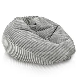 Poltrona Pouf Sacco L per bambini - Velluto a Coste Stripe – vista 28