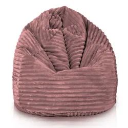 Poltrona Pouf Sacco L per bambini - Velluto a Coste Stripe – vista 42
