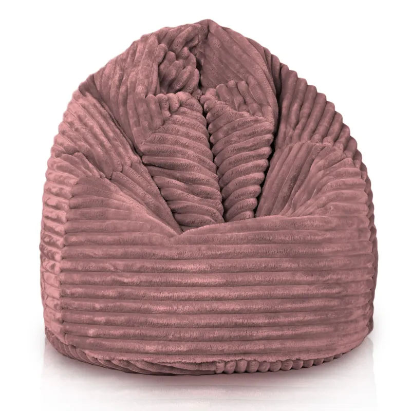 Poltrona Pouf Sacco L per bambini - Velluto a Coste Stripe – vista 42