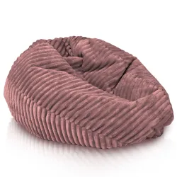 Poltrona Pouf Sacco L per bambini - Velluto a Coste Stripe – vista 43