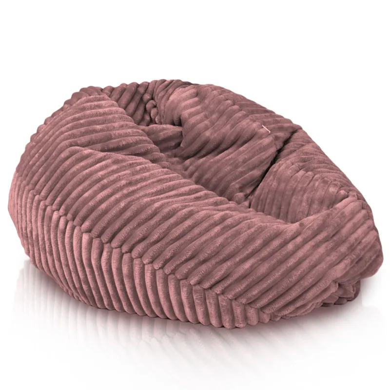 Poltrona Pouf Sacco L per bambini - Velluto a Coste Stripe – vista 43