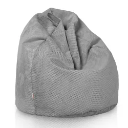 Fodera Di Pouf Sacco - Velluto Testurizzato Dot