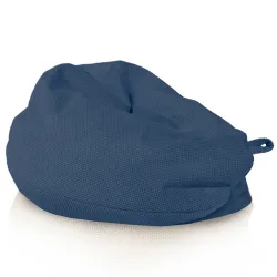 Poltrona Pouf Sacco L per bambini - Velluto Testurizzato Dot – vista 23