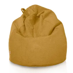 Poltrona Pouf Sacco L per bambini - Velluto Testurizzato Dot – vista 33