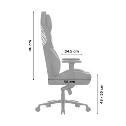 Huzaro Force 8.3 Carbon Black Sedia gaming
