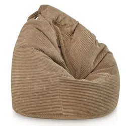 Poltrona Pouf Sacco L per bambini - Velluto a Coste Soft