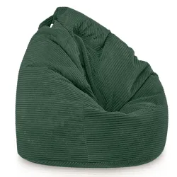 Poltrona Pouf Sacco - Velluto a Coste Soft