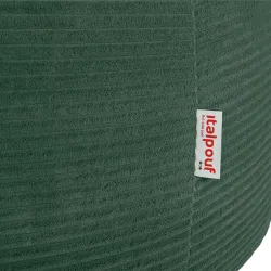 Grande pouf sacco in velluto a coste per teenager e adulti