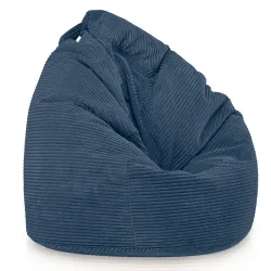 Poltrona Pouf Sacco - Velluto a Coste Soft
