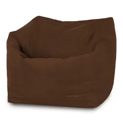 Poltrona Pouf Sacco Seduta da Terra Cubo Amalfi - Velluto Soft