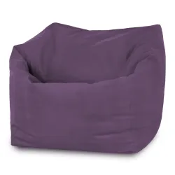 Poltrona Pouf Sacco Seduta da Terra Cubo Amalfi - Velluto Soft