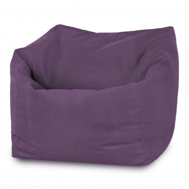 Viola Poltrona Sacco Amalfi Velluto