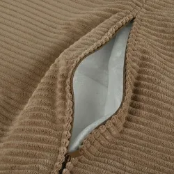 Grande cuscino da seduta per bambini in velluto a coste