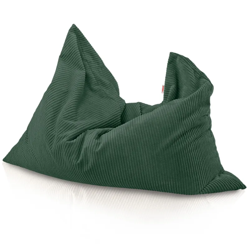 Grande cuscino da seduta per bambini in velluto a coste