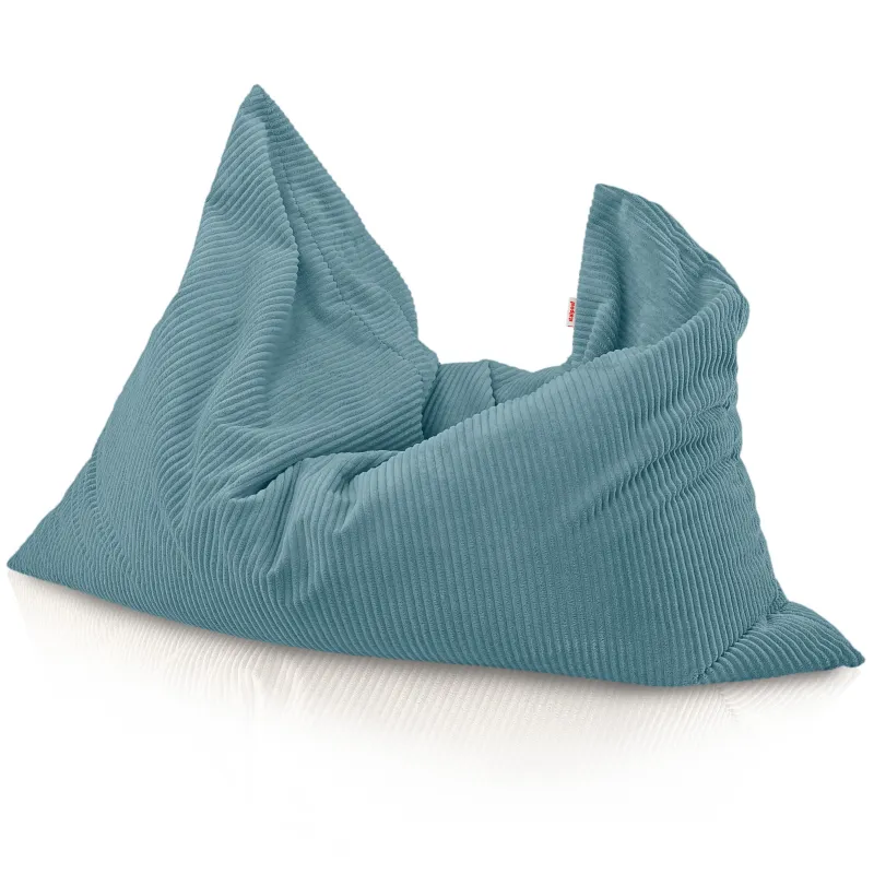 Grande cuscino da seduta per bambini in velluto a coste