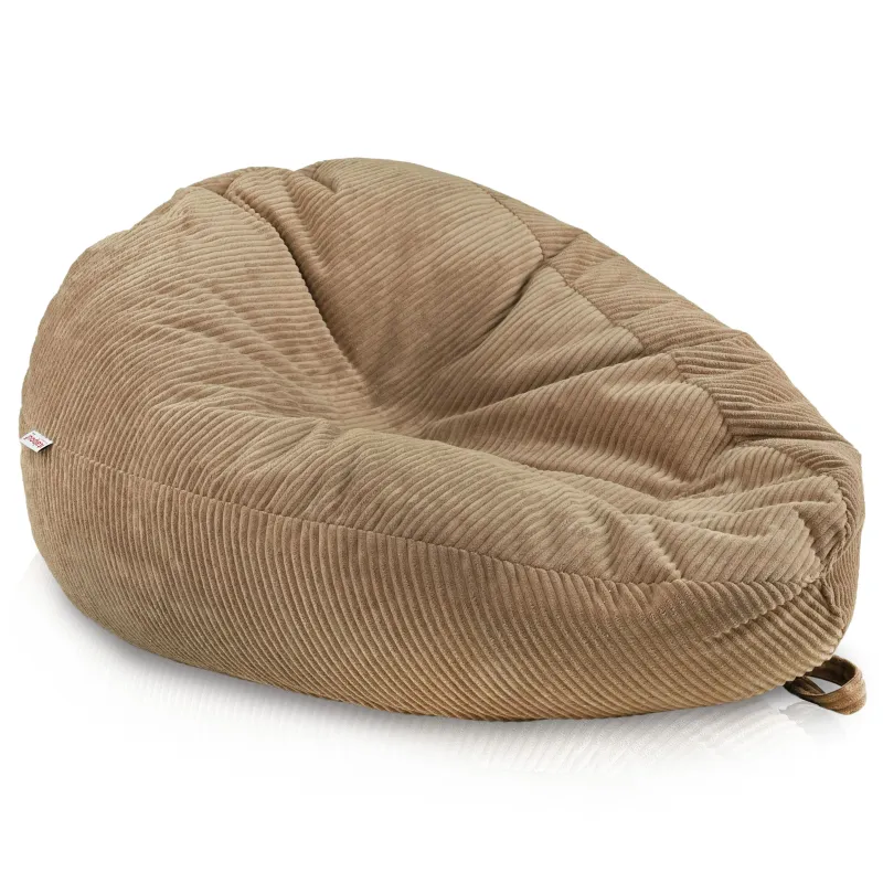 Fodera Di Pouf Sacco L - Velluto a Coste Soft