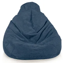 Fodera Di Pouf Poltrona Goccia XXL - Velluto a Coste Soft