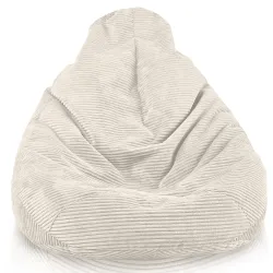 Fodera Di Pouf Poltrona Goccia XXL - Velluto a Coste Soft