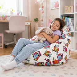Pouf Sacco L Per Bambini - Stampe Premium