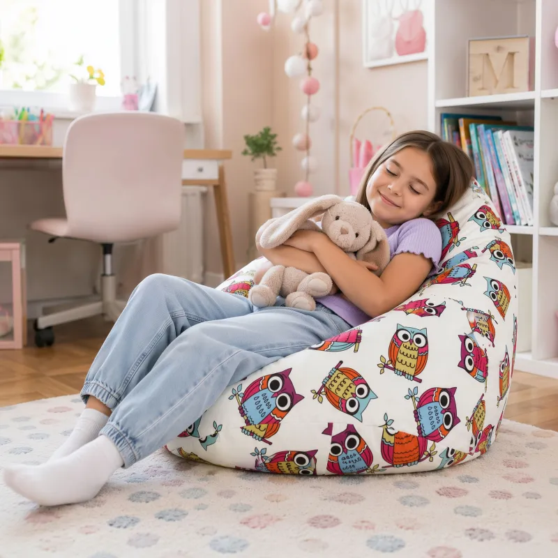 Pouf Sacco L Per Bambini - Stampe Premium