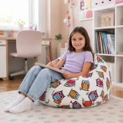 Pouf Sacco L Per Bambini - Stampe Premium