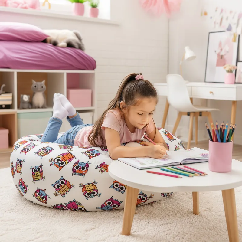 Pouf Sacco L Per Bambini - Stampe Premium
