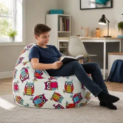 Pouf Sacco XL Giovani Stampe Premium