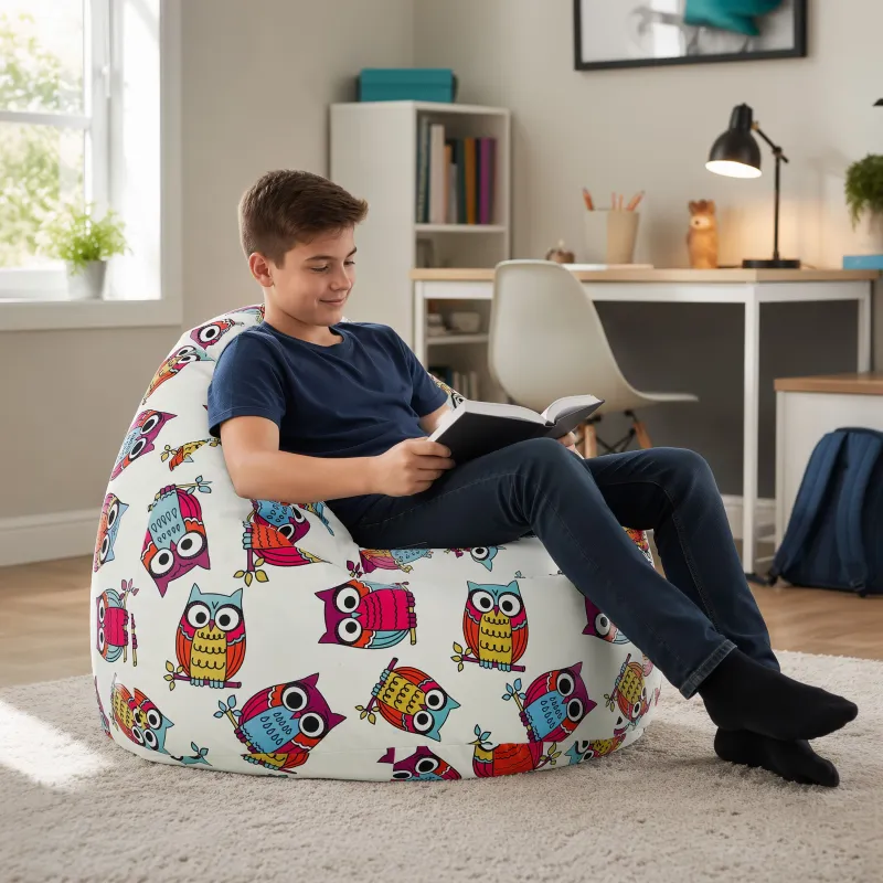 Pouf Sacco XL Giovani Stampe Premium