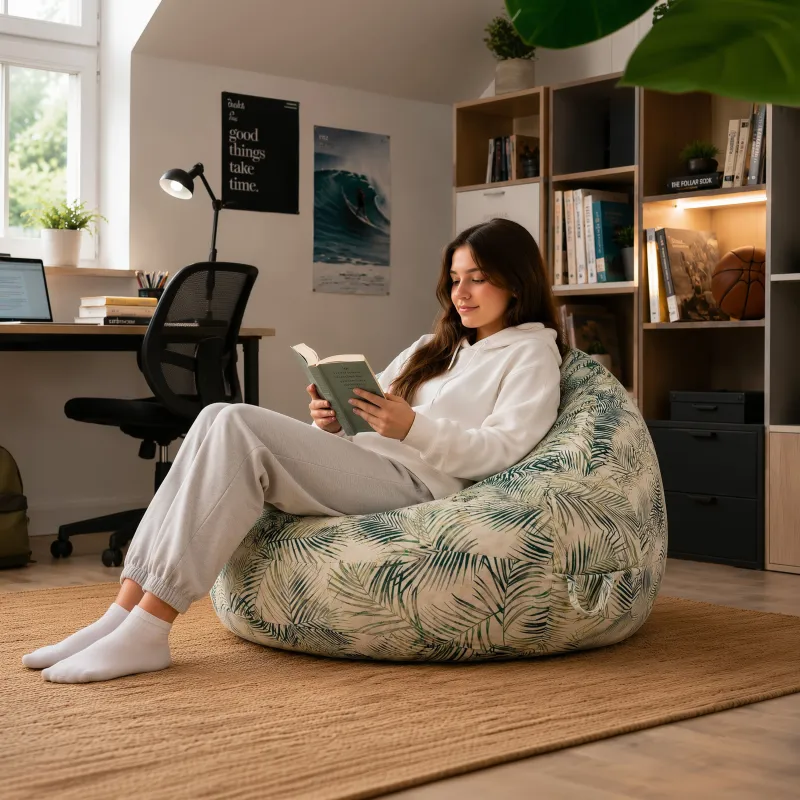 Pouf Sacco XL Giovani Stampe Premium