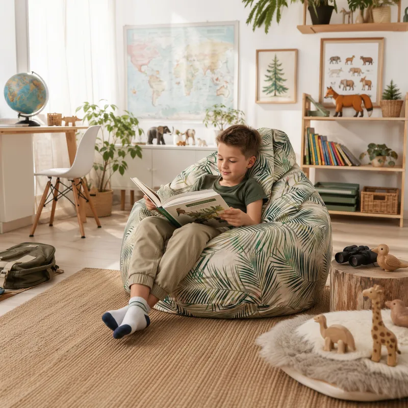 Pouf Sacco XL Giovani Stampe Premium