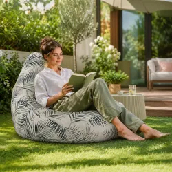 Pouf da esterno impermeabili Drop XXL - Comfort Italpouf