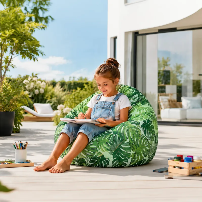 Pouf sacco L bambini outdoor impermeabile