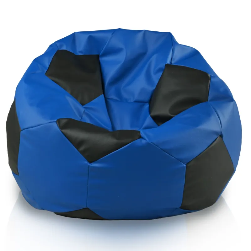 Poltrona Pouf Pallone XL per Bambini - Ecopelle