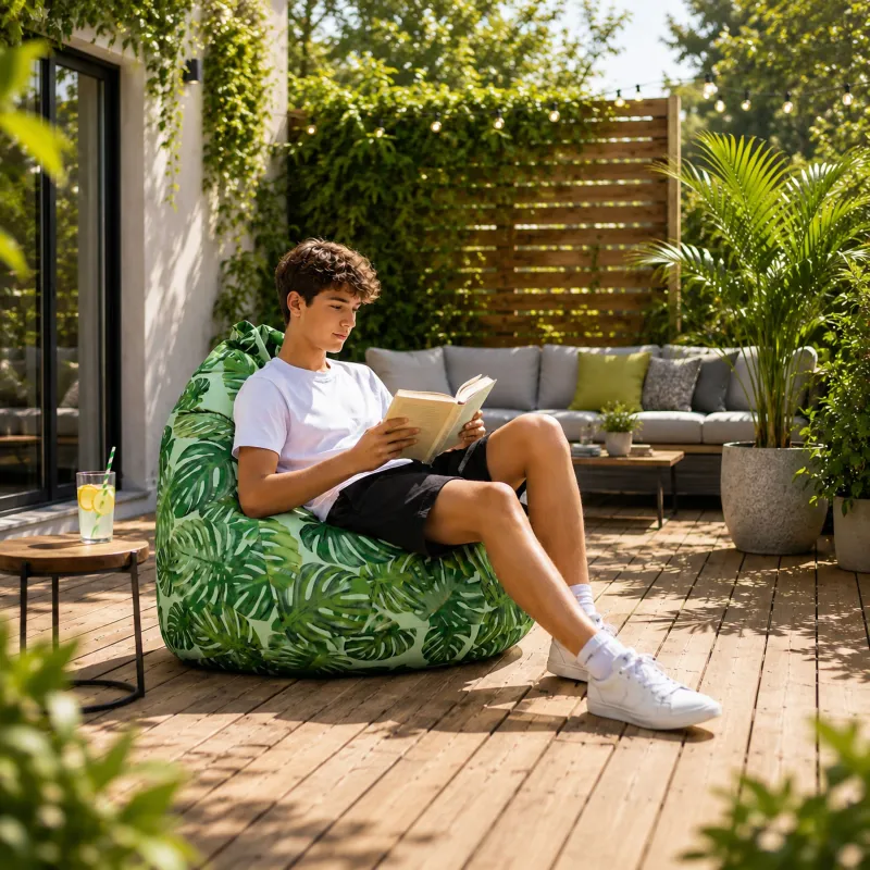 Pouf Sacco XL Bambini Outdoor - Impermeabile