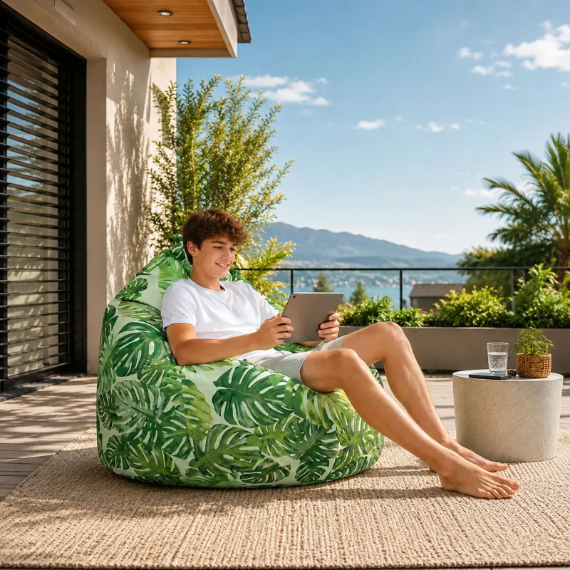 Pouf Sacco XXL Gigante Outdoor - Impermeabile Adulti