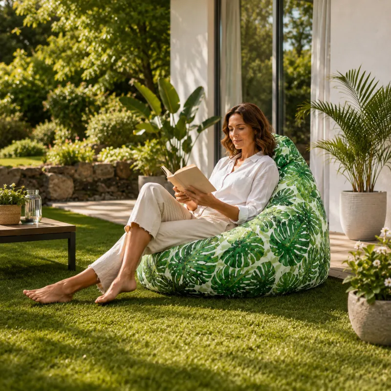 Pouf Sacco XXL Gigante Outdoor - Impermeabile Adulti