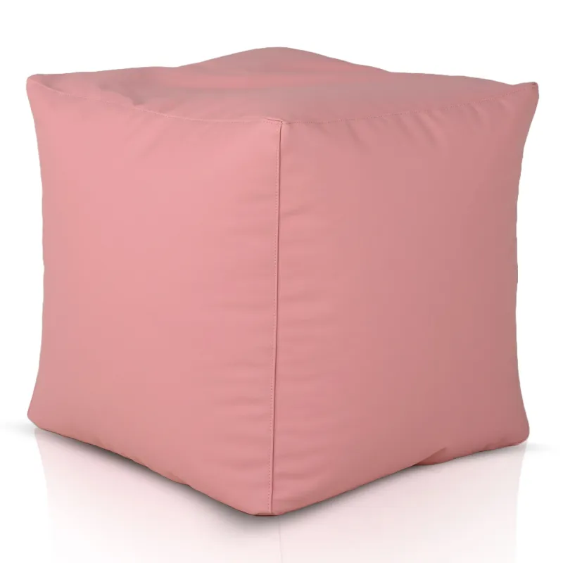 Pouf Cubo Quadrato Ecopelle | Italpouf