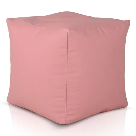 Pouf Cubo Quadrato Ecopelle | Italpouf