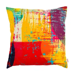 Cuscino Decorativo Quadrato - Tessuto Stampato Premium