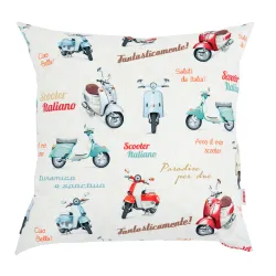 Cuscino Decorativo Quadrato - Tessuto Stampato Premium